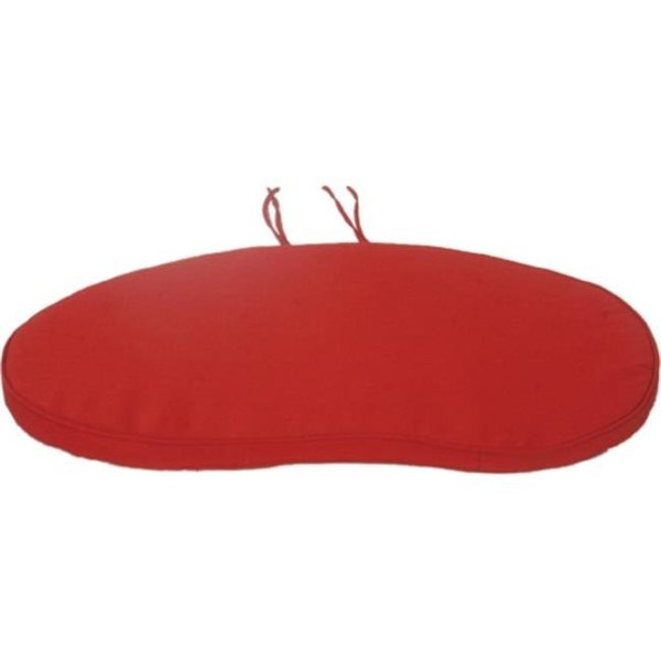 Clean Choice 32 in. Bench Cushion - Red CL1258361